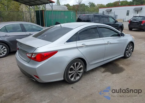 2014 Hyundai Sonata Se из США, поврежденный, VIN 5NPEC4AC1EH843437